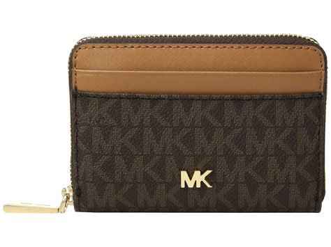 michael kors zip around wallet men|michael kors zip coin wallet.